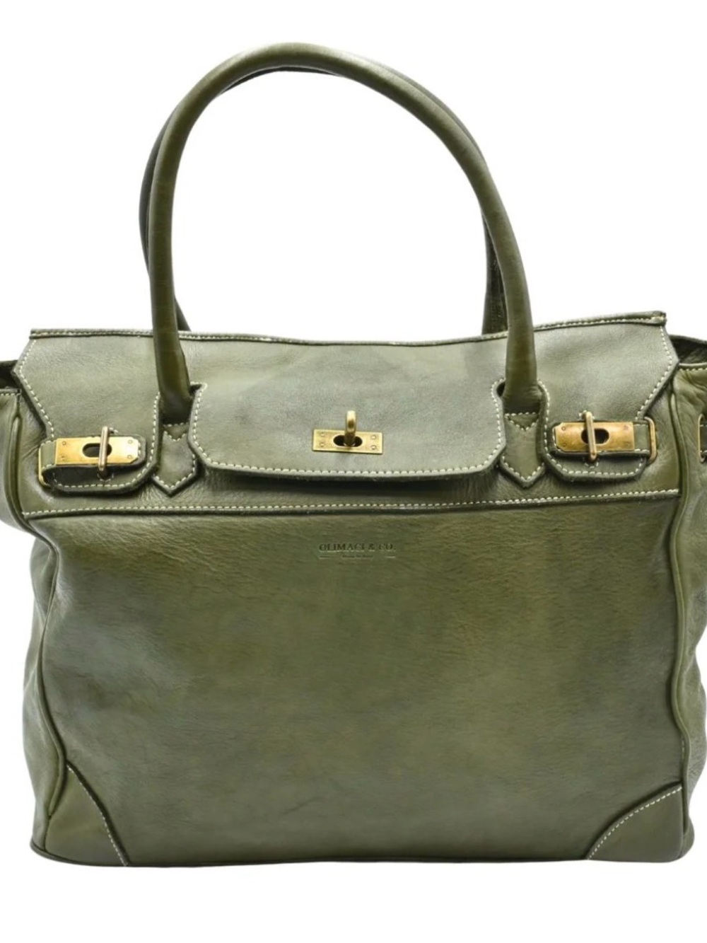 (Firkin style) Firenze Soft Leather Handbag Handcrafted in Italy